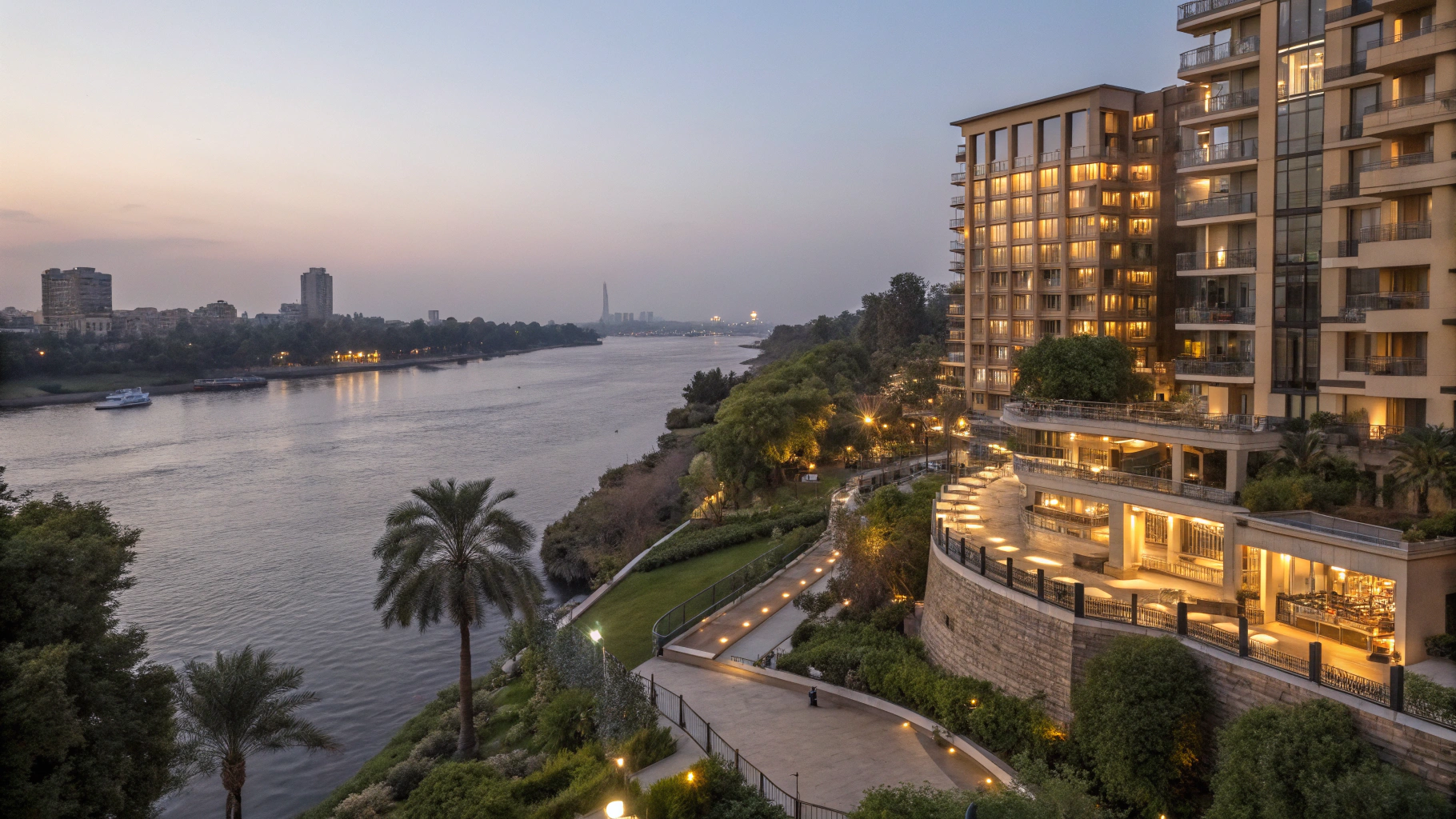 Modern architectural development in Egypt